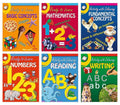 Activity Books (Set Of 6 Books)  Basic Concepts, Mathematics, Fundamental Concepts, Numbers, Reading, Writing