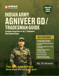 Arihant Indian Army Agniveer GD & Tradesman Recruitment Exam | Complete Syllabus Coverage, Chapterwise PYQs, Maths Formulas | En