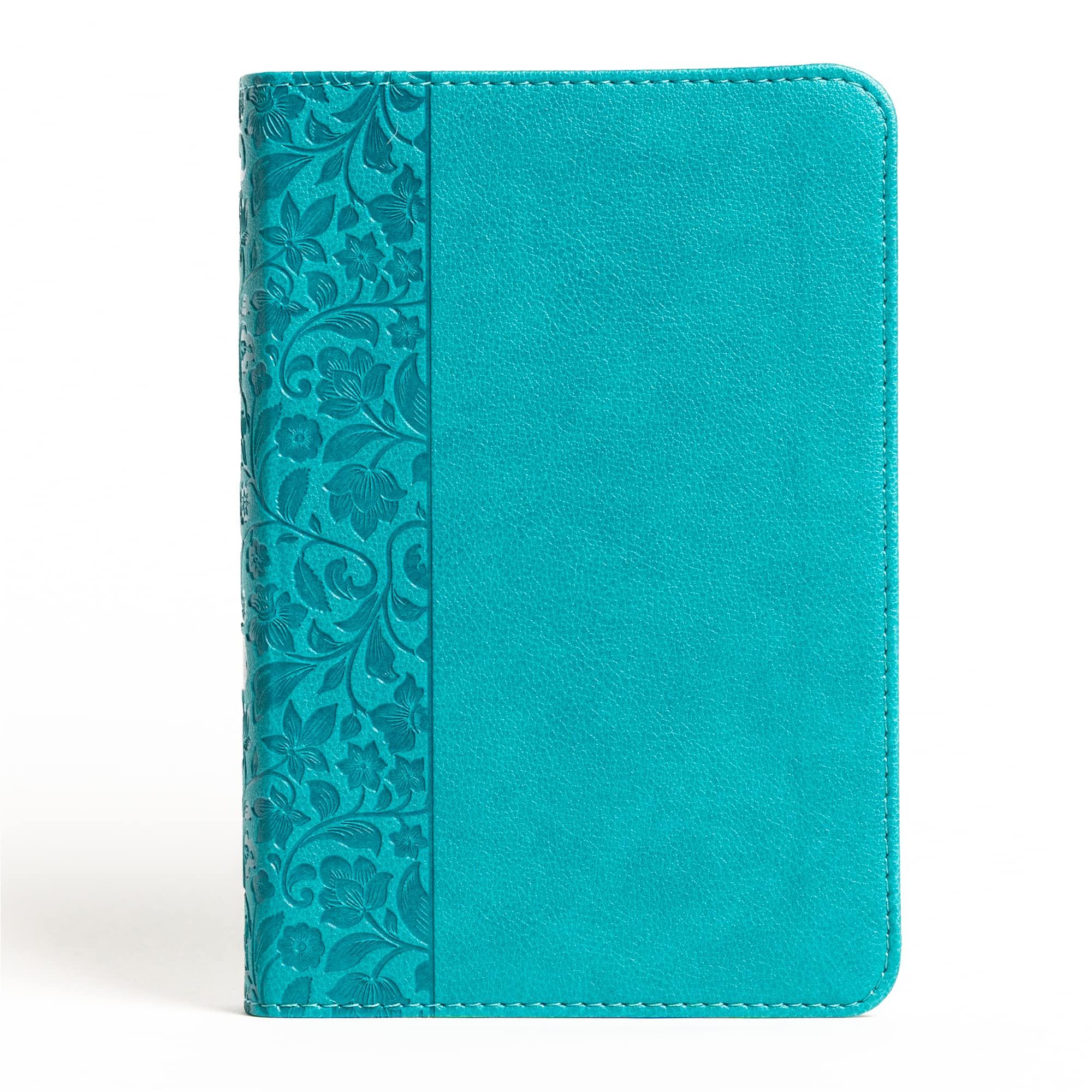 NASB Compact Reference Bible, Teal LeatherTouch, Red Letter, Presentation Page, CrossReferences, FullColor Maps, EasytoRead 