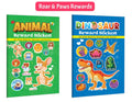 Dinosaur Reward Stickers and Animal Reward Stickers : Fun reward activity, Kids motivation stickers, Creative preschool learnin
