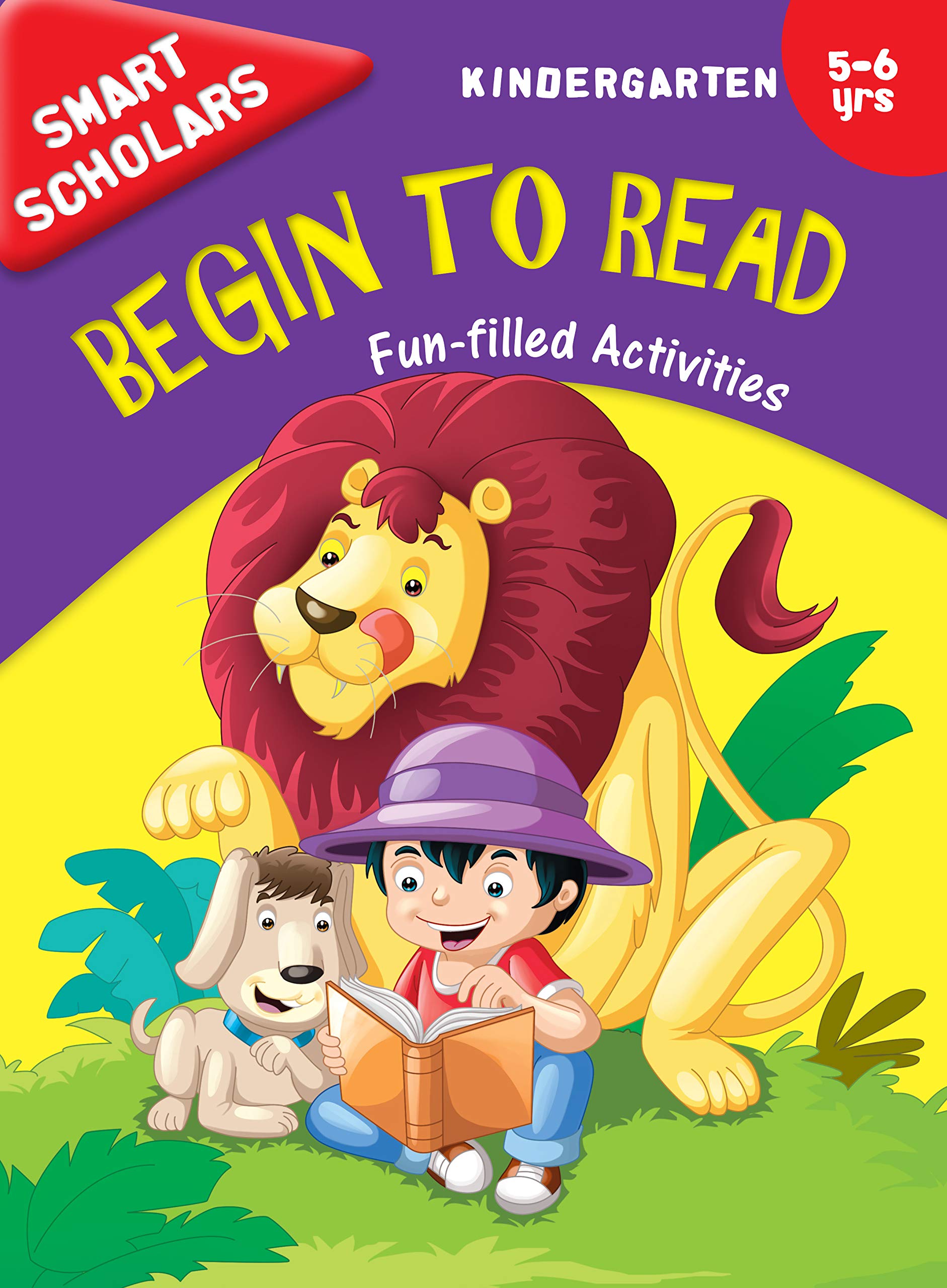 Activity Book : Kindergarten : Smart Scholars Kindergarten Begin To Read Funfilled Activities (Smart Scholars Series)