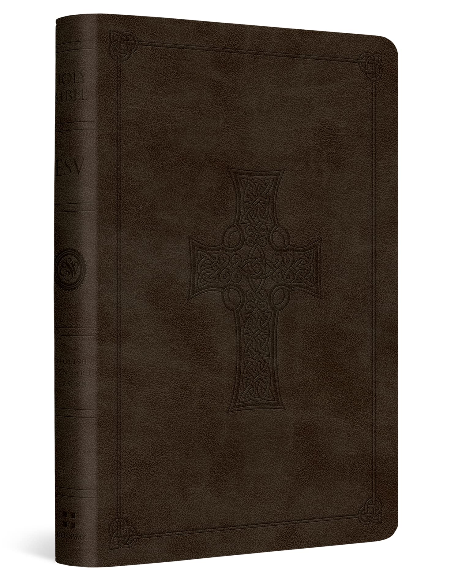 ESV Value Compact Bible (TruTone, Olive, Celtic Cross Design)