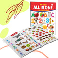 MY FIRST ALL IN ONE (CAN BE WIPE CLEAN) : Kids first little library, Board book for kids, Early learning books, Picture book col