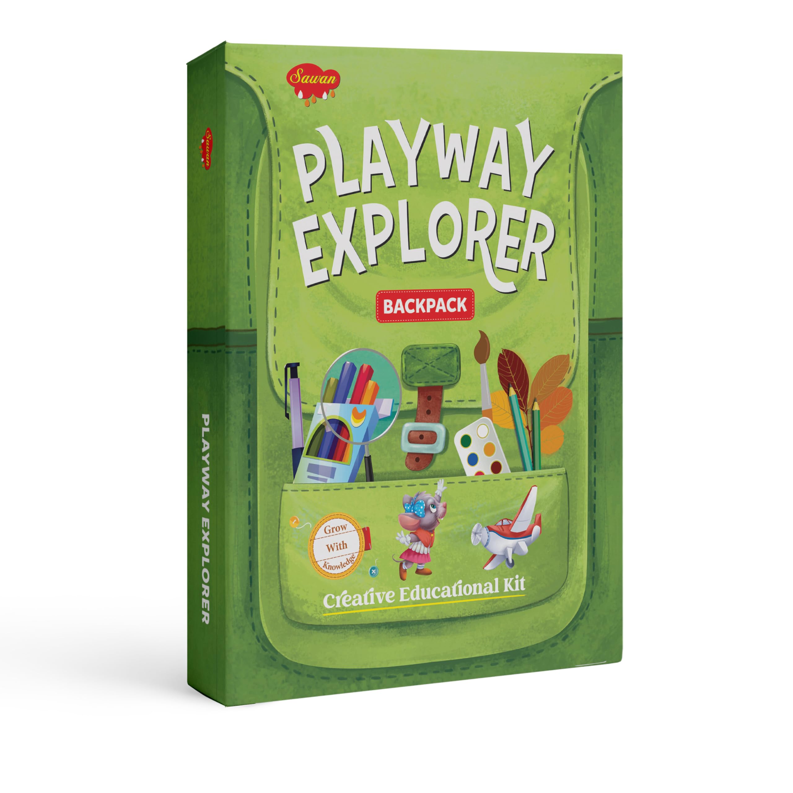 PLAYWAY EXPLORER BACKPACK SET OF 6 BOOKS | A Backpackers Collection of 6 Inspiring books [Paperback] SAWAN