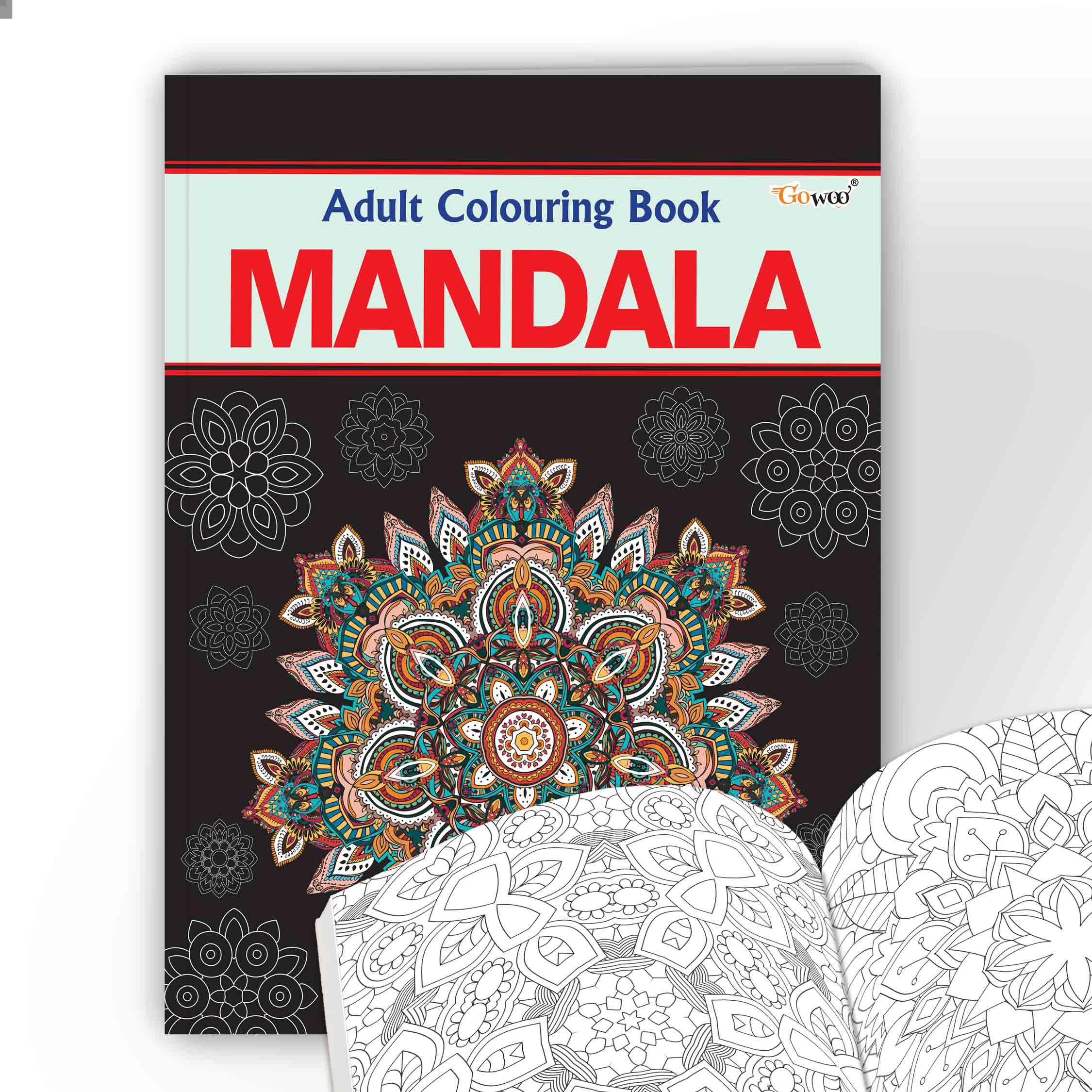 Mandala  Adult Colouring Book : Colouring book for Adults, Art book for Relaxation, Mandala Colouring for Focus, Healing Colour