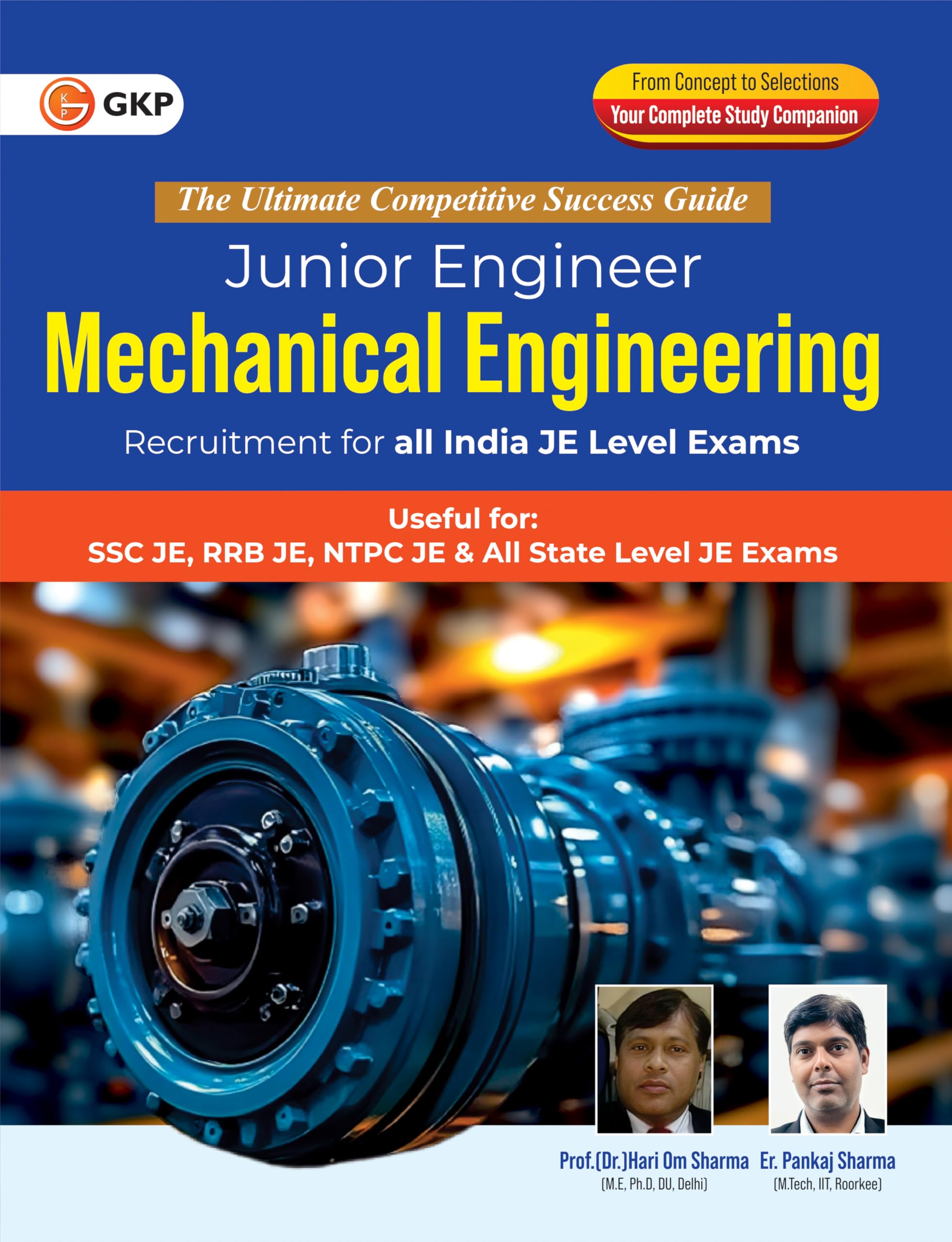 GKP Mechanical Engineering (Junior Engineer)Competitive Success Guide for all JE level Exams
