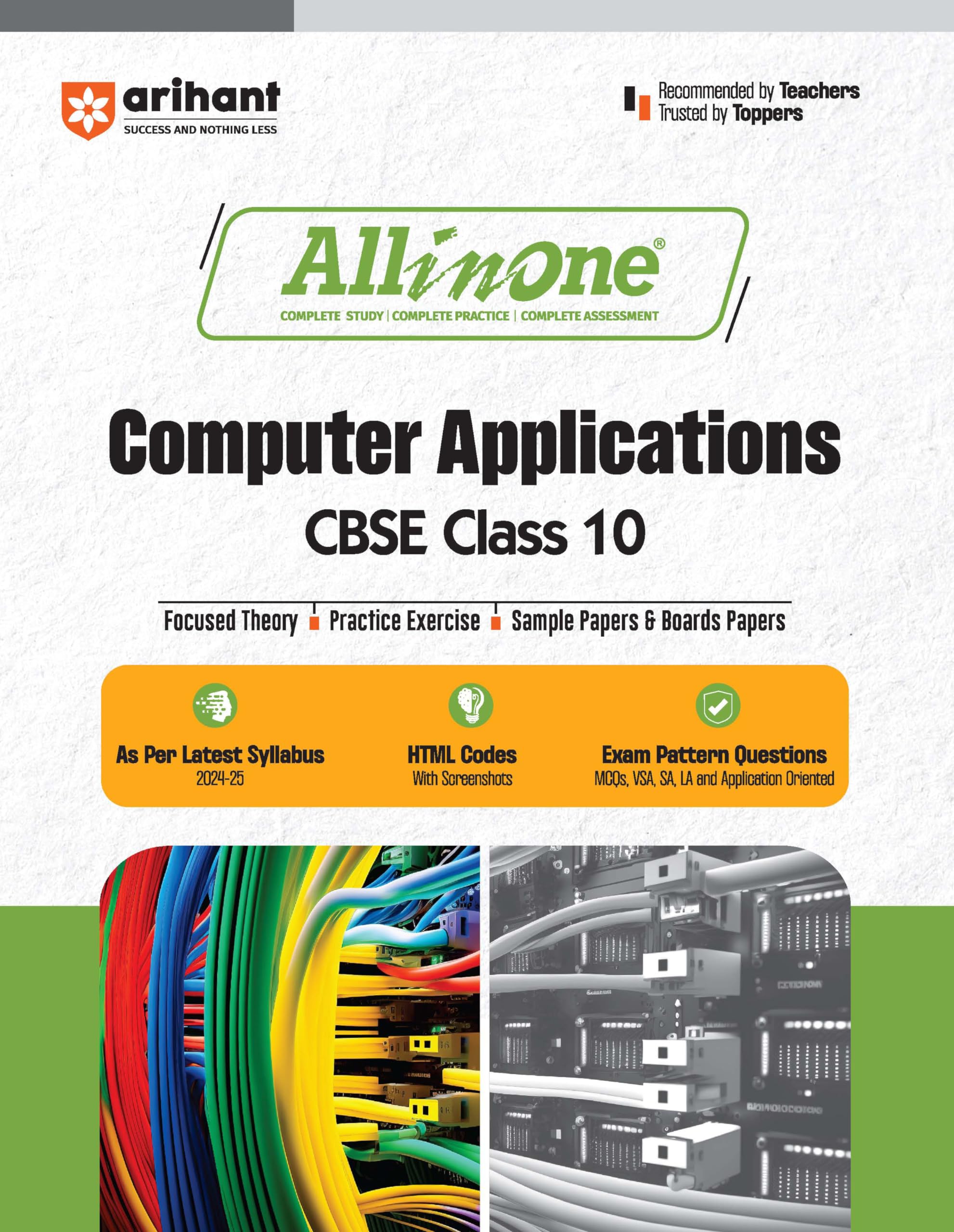 (Old Edition) Arihant All In One Computer Application Class 10 For CBSE 2025 Exams