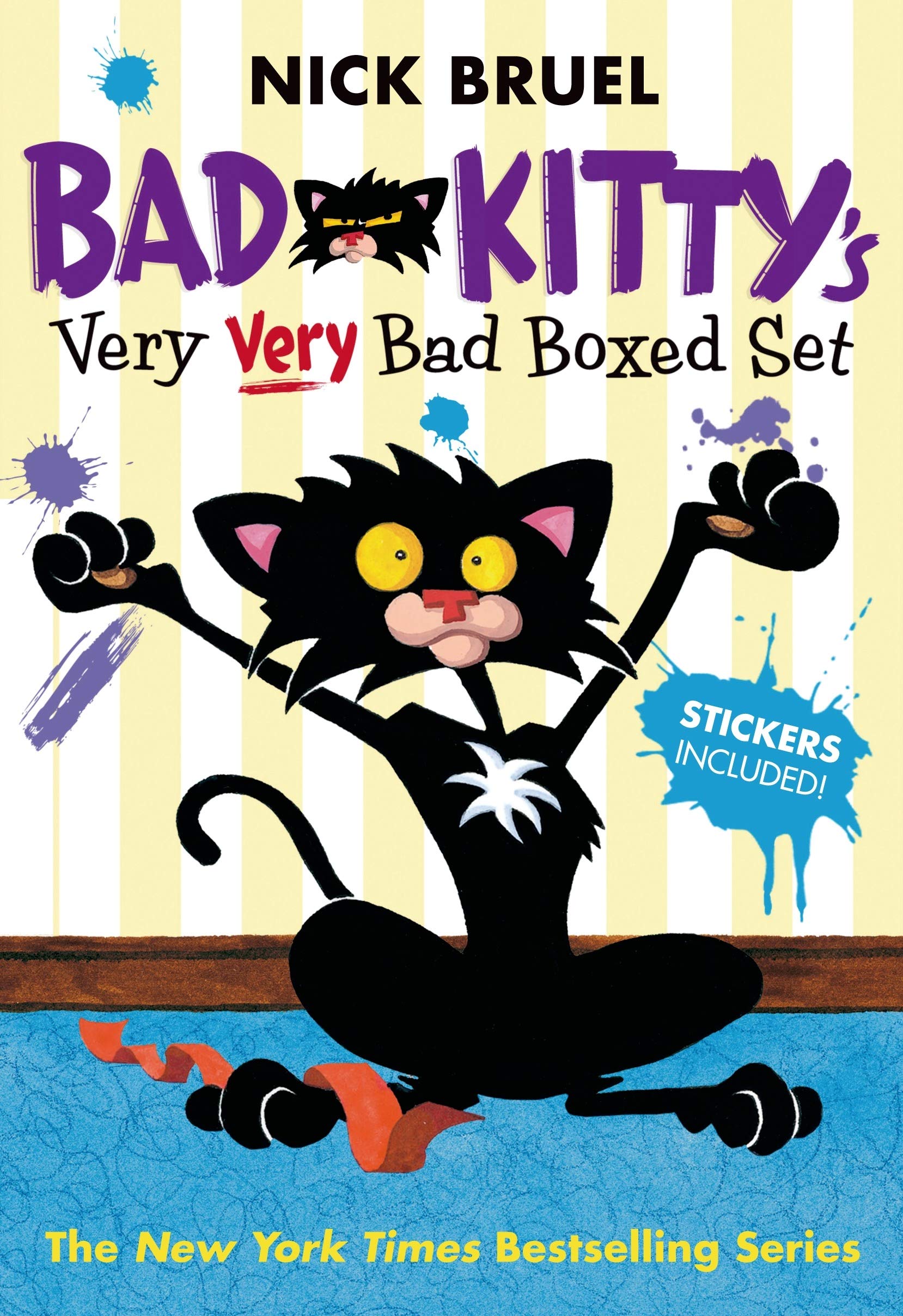 Bad Kittys Very Very Bad Boxed Set (#2): Bad Kitty Meets the Baby, Bad Kitty for President, and Bad Kitty School Days