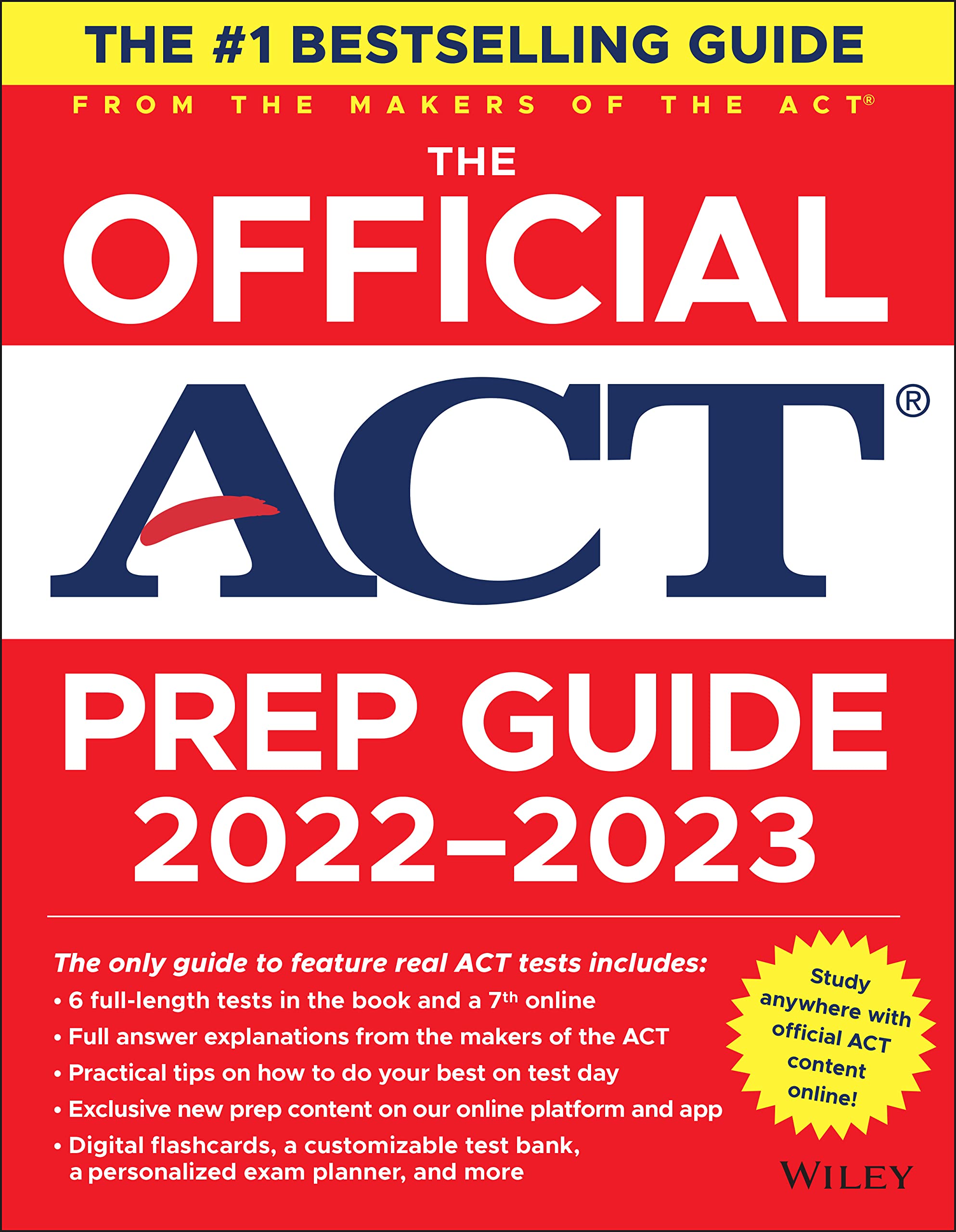 The Official ACT Prep Guide 20222023: The ONLY Official Prep Guide From the Makers of the ACT
