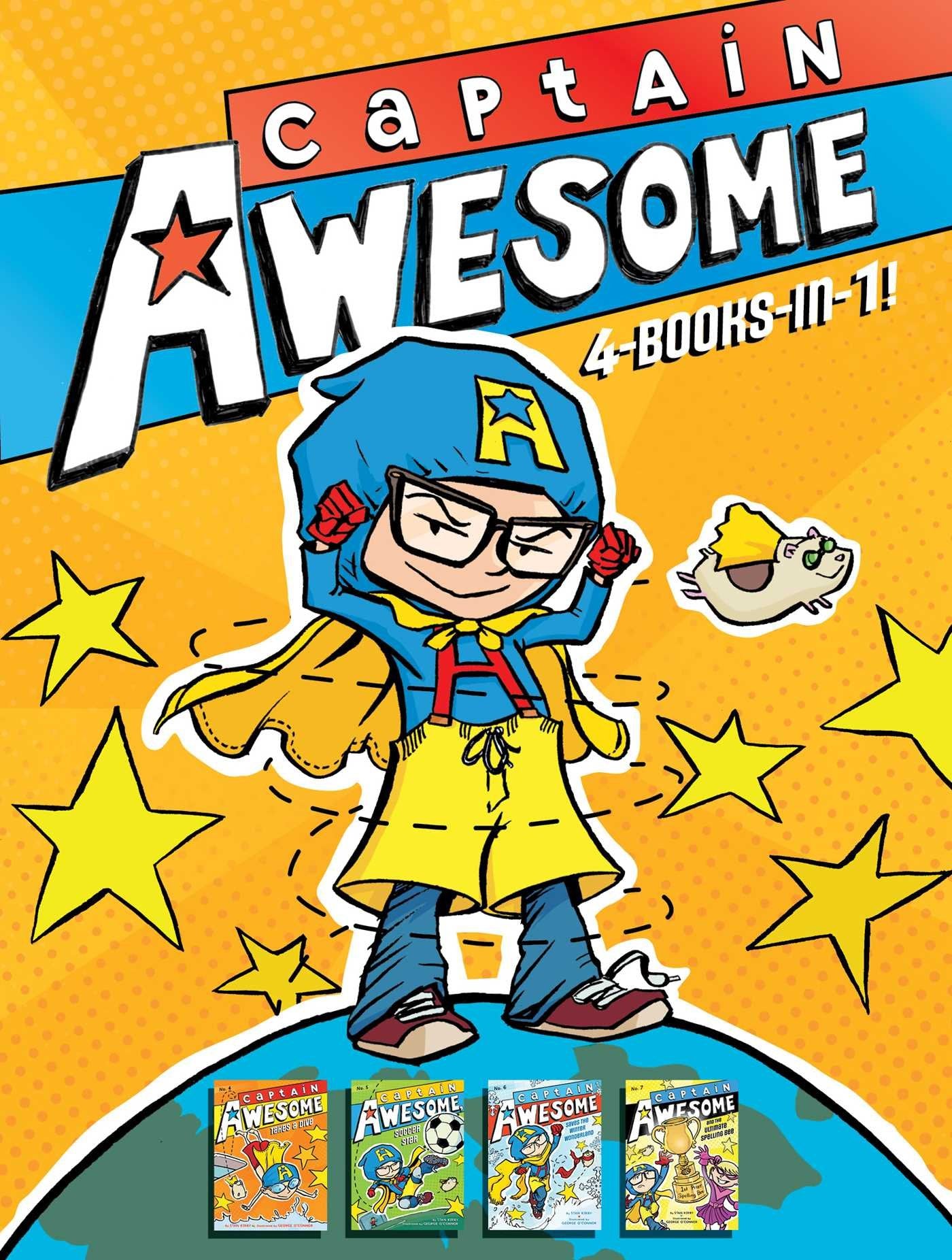 Captain Awesome 4Booksin1: Captain Awesome Takes a Dive; Captain Awesome, Soccer Star; Captain Awesome Saves the Winter Wonde