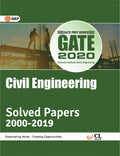 GATE 2020 : Civil Engineering  Solved Papers 20002019