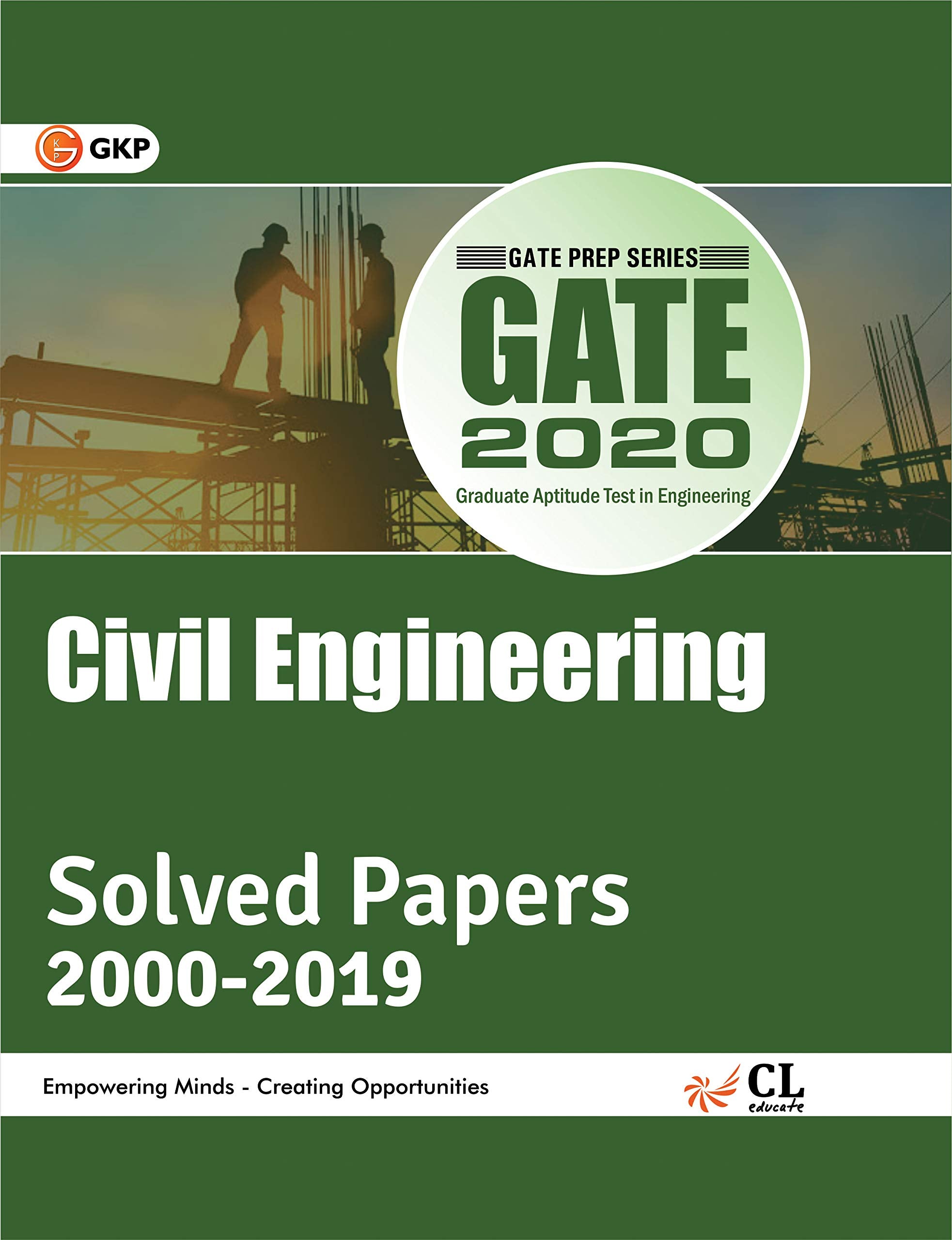 GATE 2020 : Civil Engineering  Solved Papers 20002019