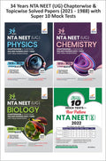 34 Years Nta Neet (Ug) Chapterwise & Topicwise Solved Papers (2021  1988) With Super 10 Mock Tests