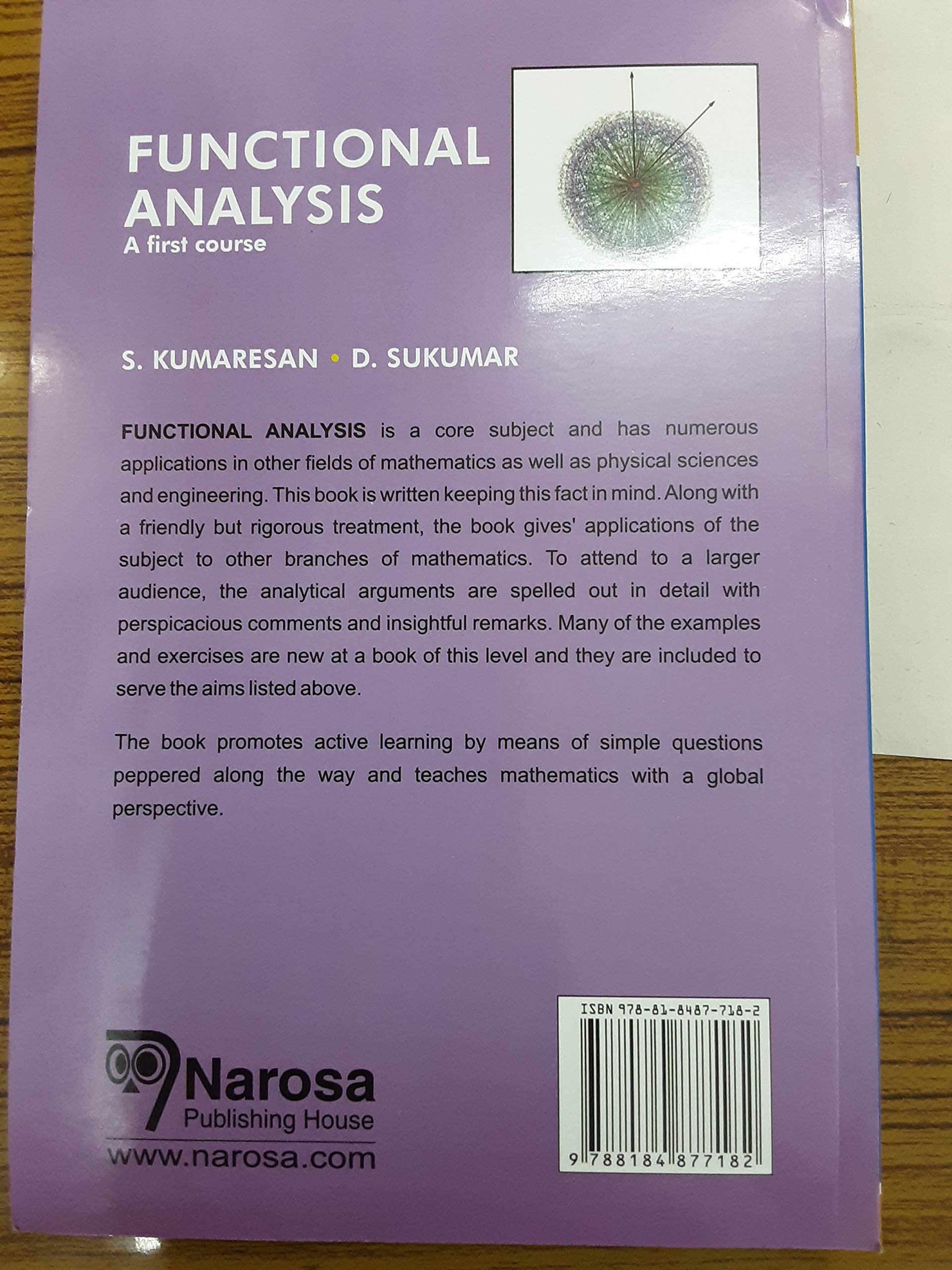 Functional Analysis:A First Course 268Pp/Pb
