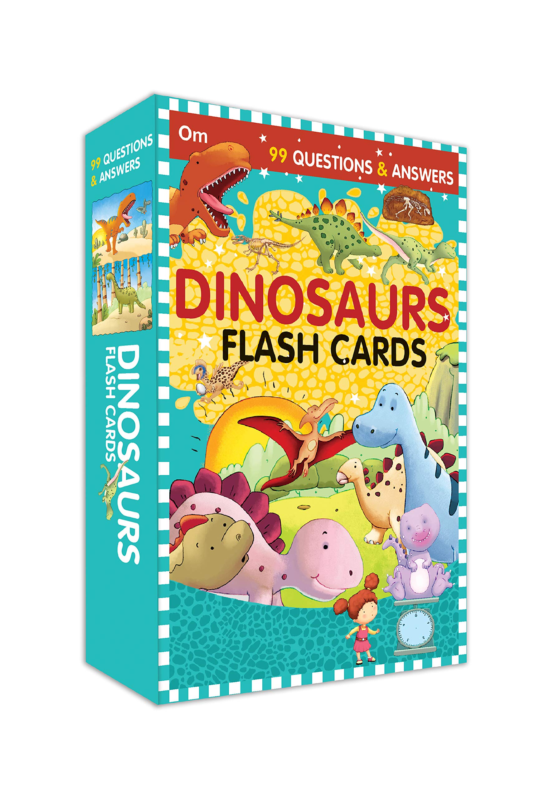 Flash Cards: 99 Questions and Answers Dinosaurs Flash Cards