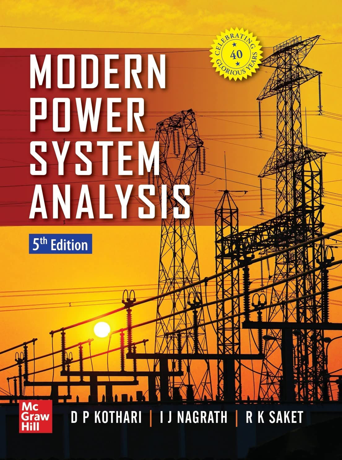 Modern Power System Analysis | 5Th Edition