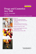 Lawmanns Drugs and Cosmetics Act, 1940 | Bare Act with Comments