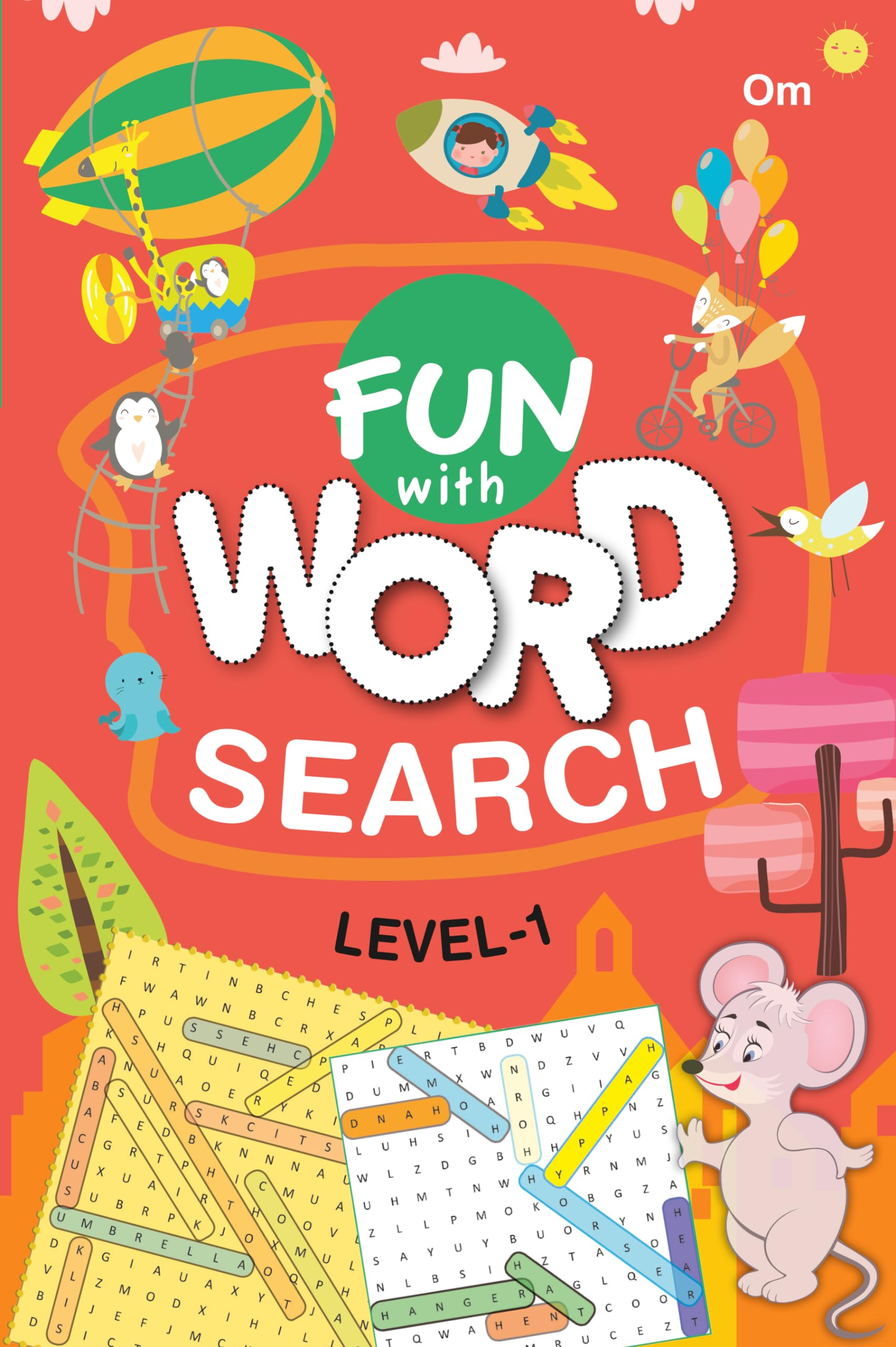 Fun With Word Search Level1  Word Puzzles Activity books for Kids  Word Search Book with Solutions