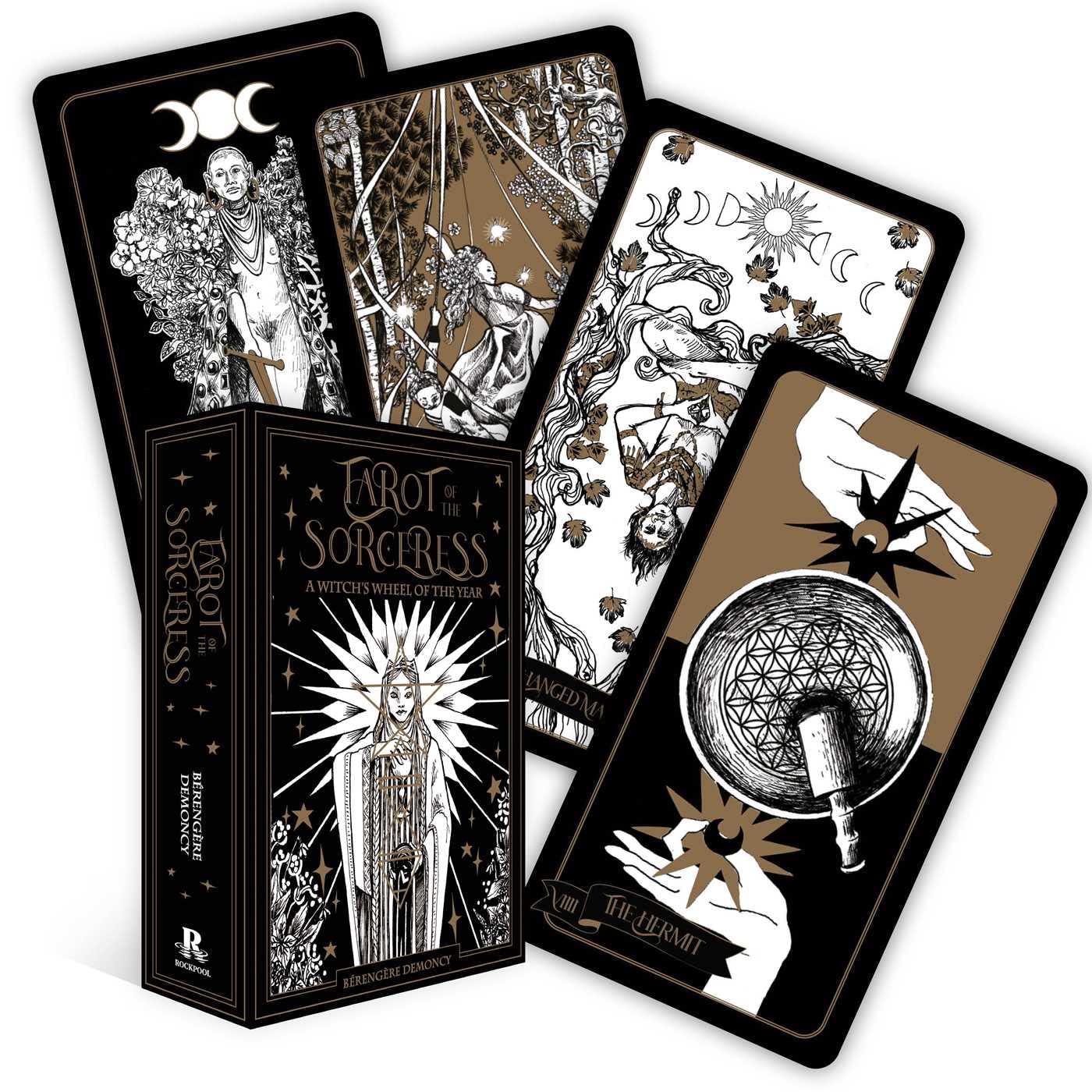 Tarot of the Sorceress: A Witchs Wheel of the Year (78 Cards and 128Page Guidebook)