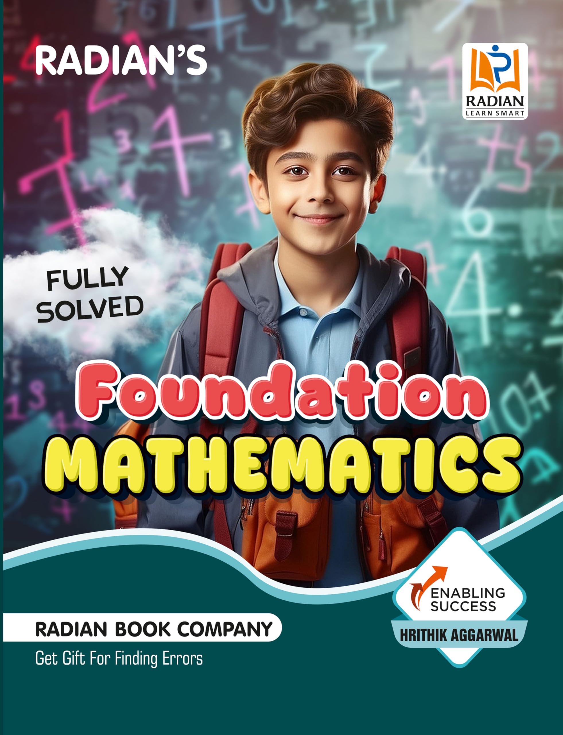 Foundation Mathematics Book for Class 34 | Useful for: JNV, Sainik School (AISSEE), RMS, Olympiad, and Other Entrance Exams in 