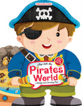 Step Into The Pirates World | Activity & Colouring Fun Book For Kids Ages 4+ | AdventureThemed Puzzles, Colouring Pages, Creati