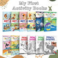 My First Activity Book  Dot to Dot and Origami (Blue, Green, Pink and Yellow Edition), Pencil Shading  Birds, Wild Animals, Na