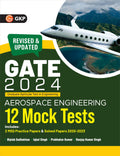 Gate 2024 : Aerospace Engineering  12 Mock Tests By Biplab Sadhukhan, Iqbal Singh, Prabhakar Kumar, Ranjay Kr Singh