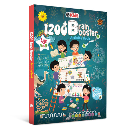 1200+ Brain Booster Activity Book for Kids Ages 59 | Theme Based Activity Book with 500+ Free Printable Worksheets & Parenting 
