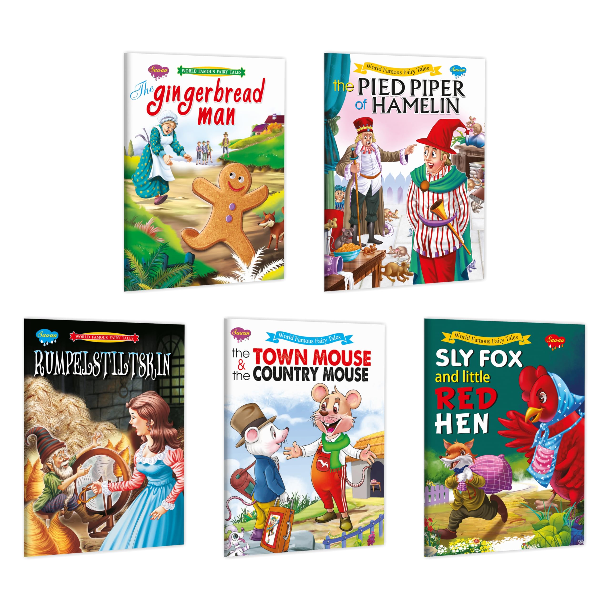 World Famous Fairy Tales | Pack Of 5 Books: Vol. 10