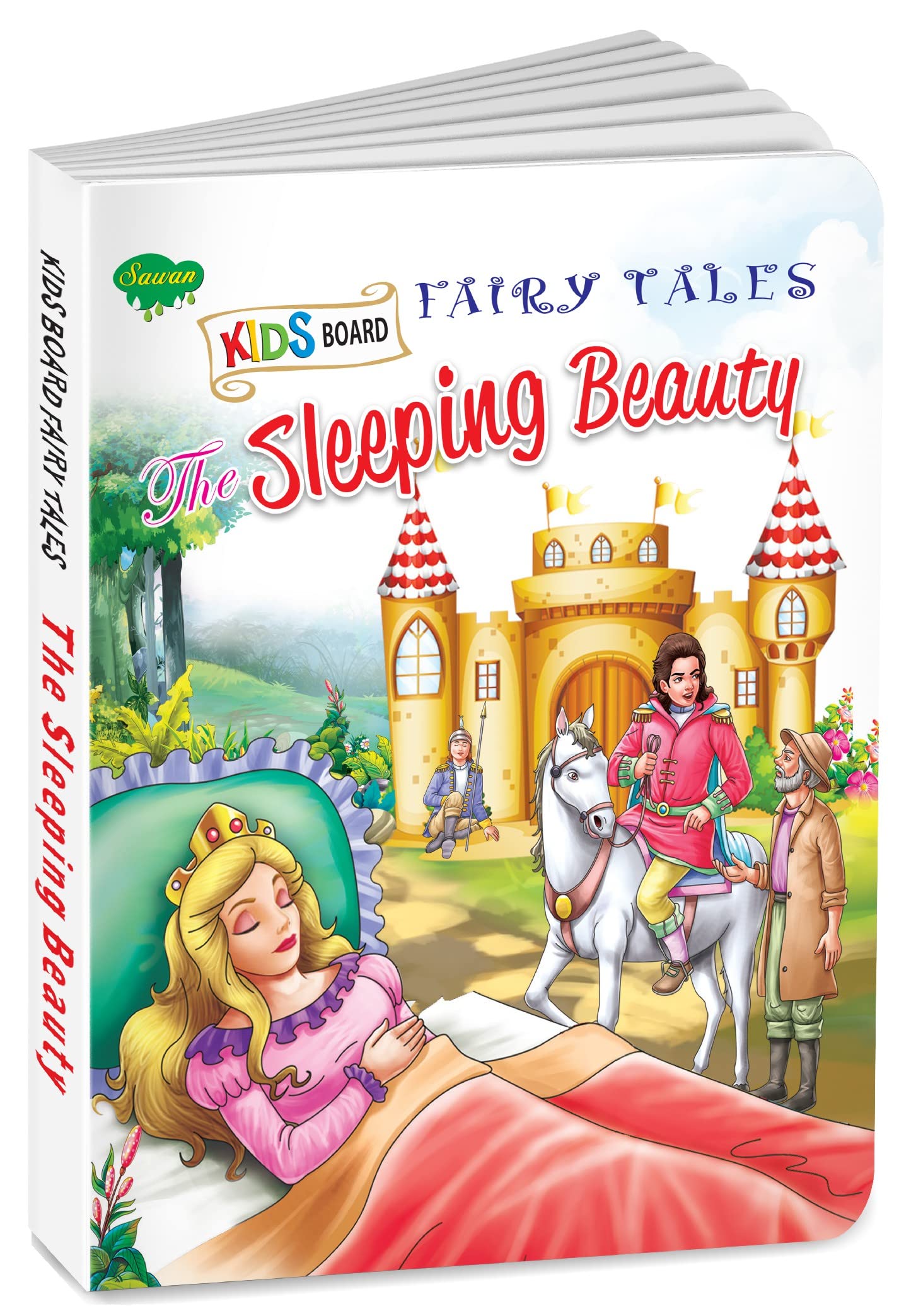 The Sleeping Beauty | Fairy Tales Story Board Books For Kids [Hardcover] Sawan