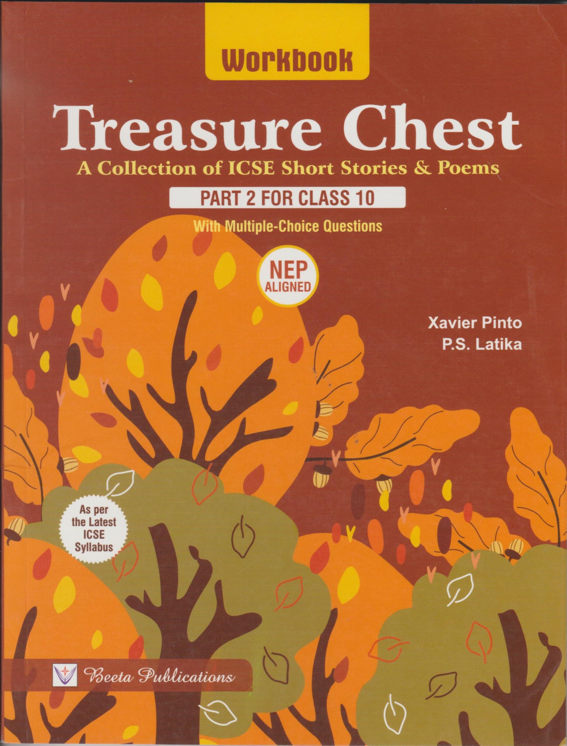 Workbook On Treasure Chest (A Collection Of Icse Short Stories & Poems) Part 2 For Icse Class 10 With Chapterwise Multiple Choic