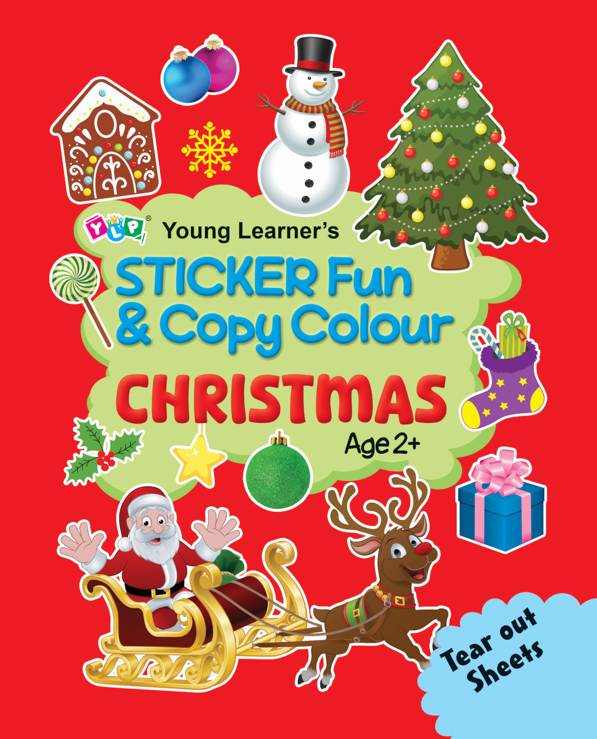Sticker Fun & Copy Colour Christmas