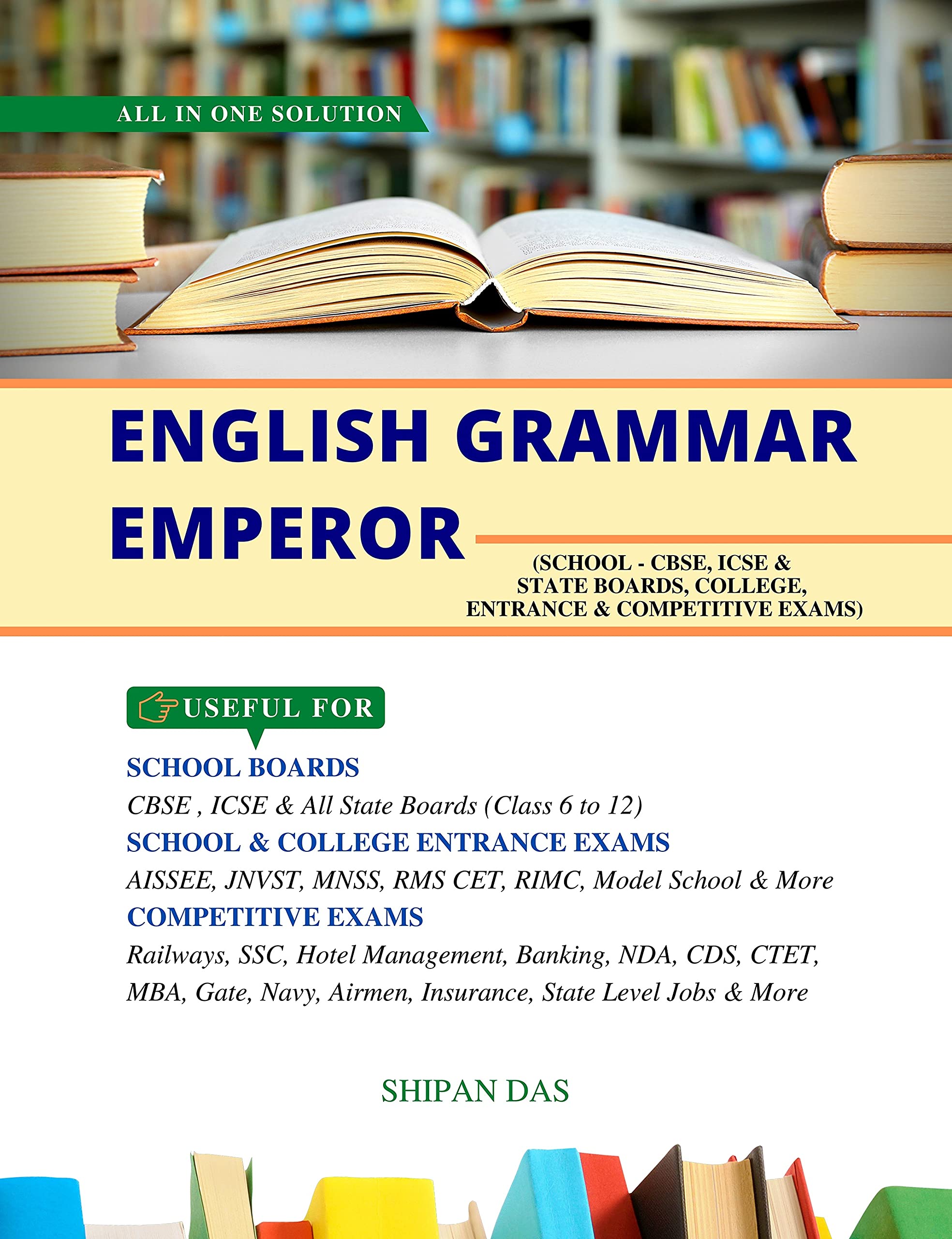 English Grammar Emperor (School  CBSE, ICSE & State Boards, College, Entrance & Competitive Exams)