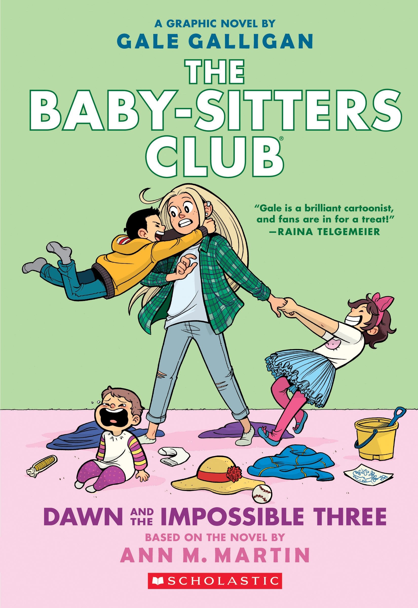 Dawn and the Impossible Three (5) (The BabySitters Club Graphix)