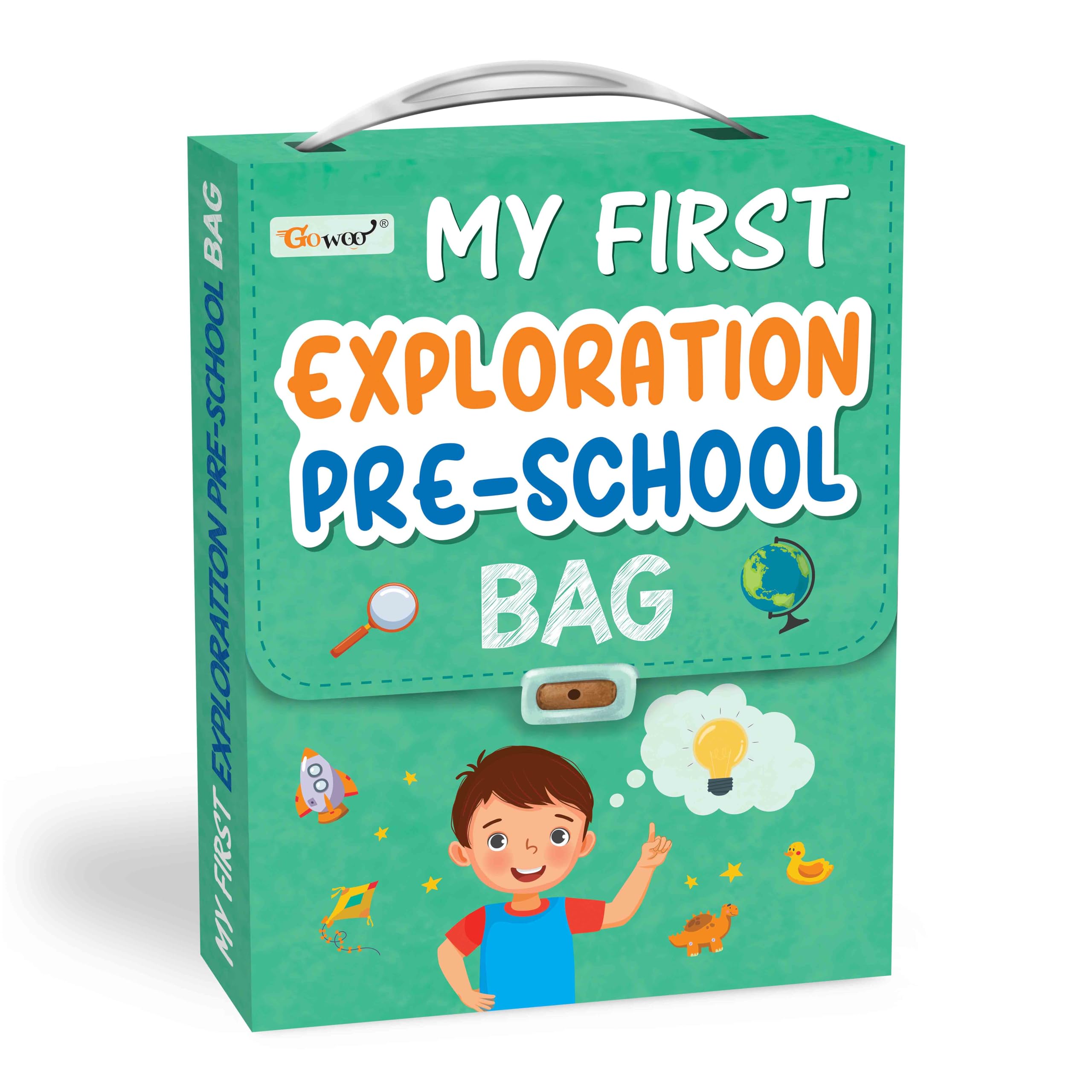 My first Exploration Preschool Bag : Educational Learning books, Picture Book Collections for Eary Learning, Books for Kids Age 