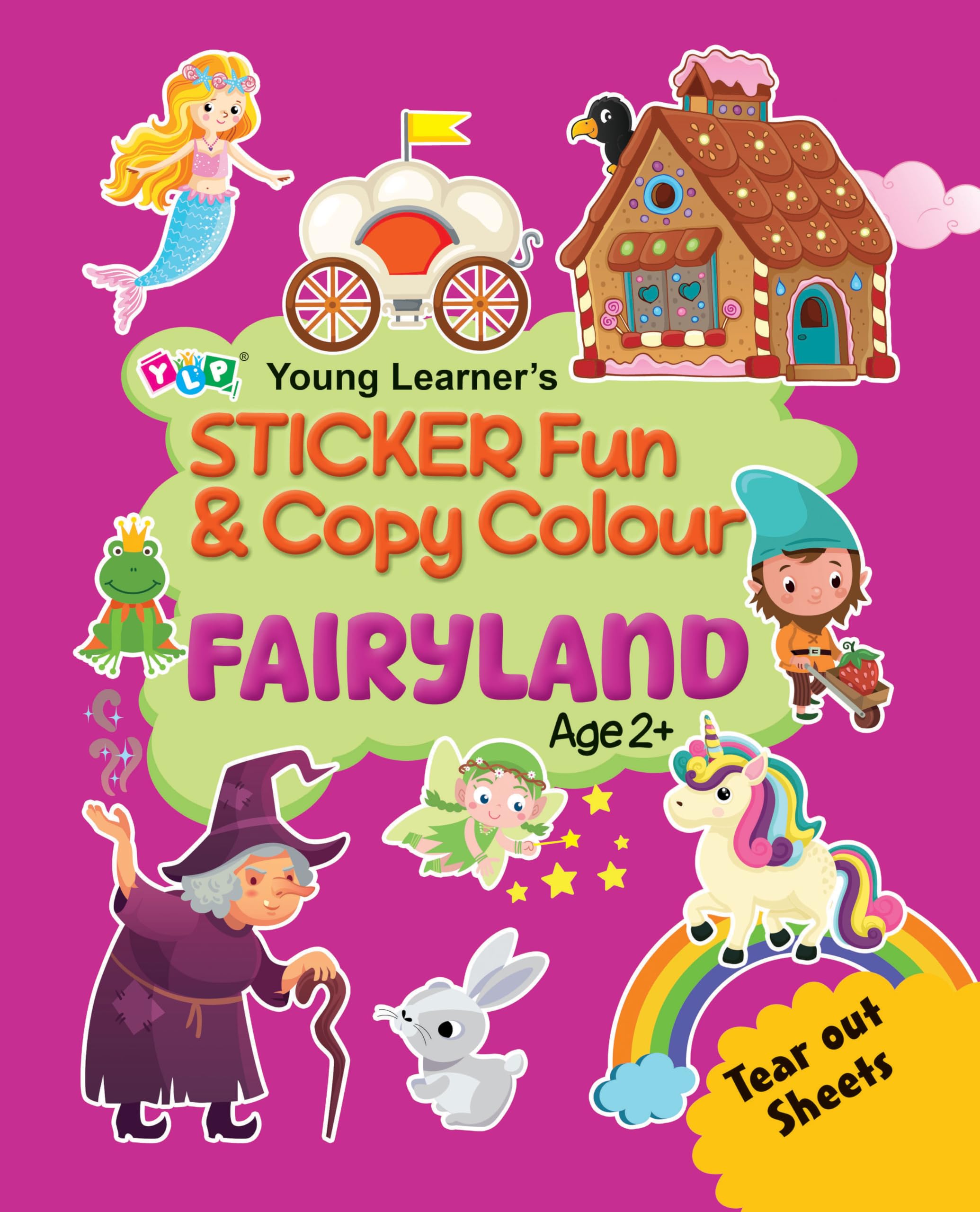 Sticker Fun & Copy Colour Fairyland