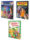 GrandmaS Bag Of Stories | Set Of 3 Story Books | Stories Of Talisman, VikramBetal Stories And Famous Jungle Stories