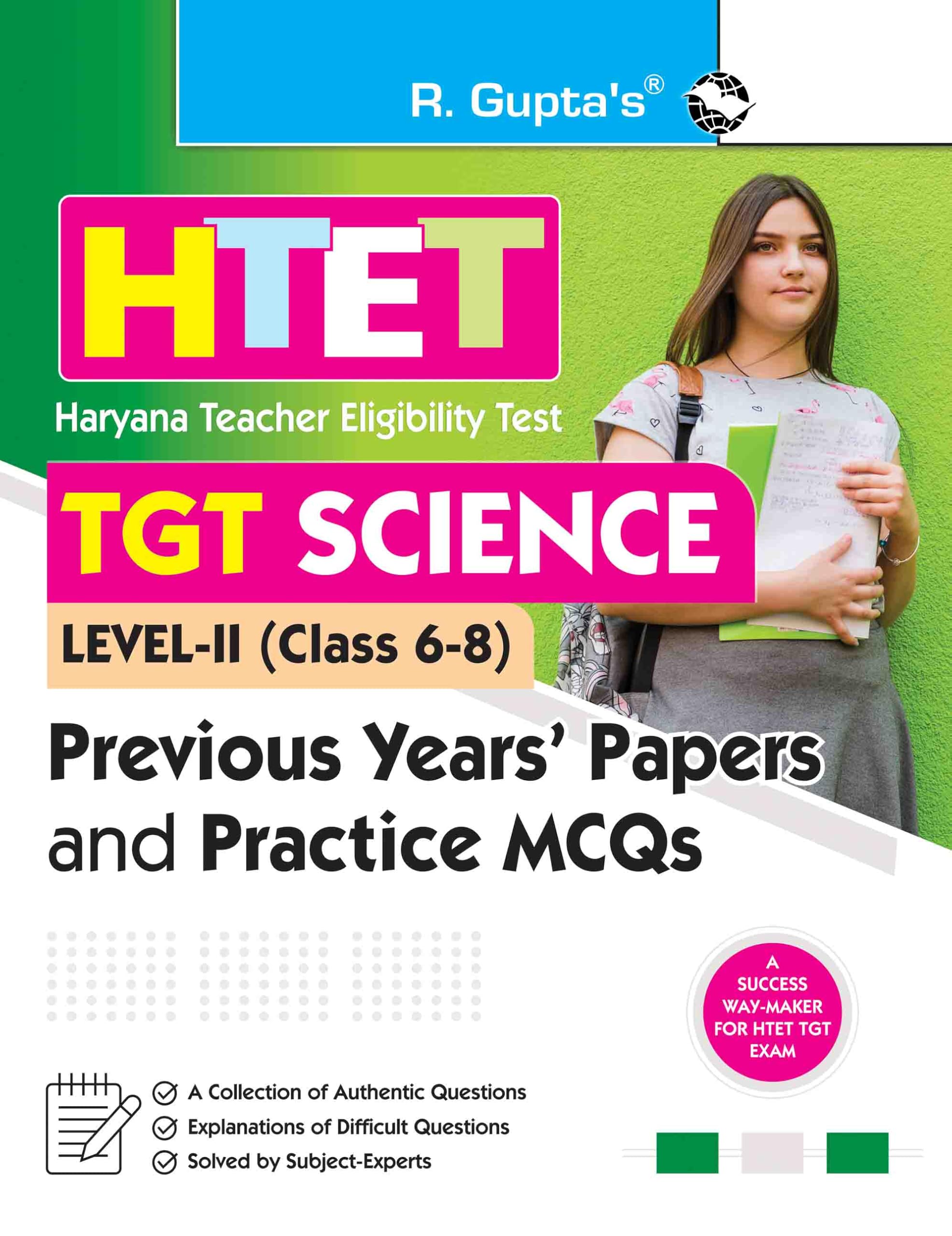 HTET (TGT Science) Previous Years Papers & Practice MCQs (Level2)