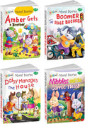 Sawan Kids Board Moral Stories Amber Gets A Brother, Boomer The Rule Breaker, Daisy Manages The House, Nibble And The Carrot Th