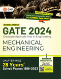 Gate 2024 : Mechanical Engineering  28 Years ChapterWise Solved Papers (19962023) By Gkp