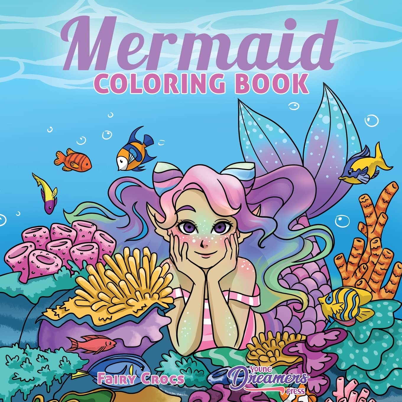 Mermaid Coloring Book: For Kids Ages 48, 912 (Coloring Books for Kids)