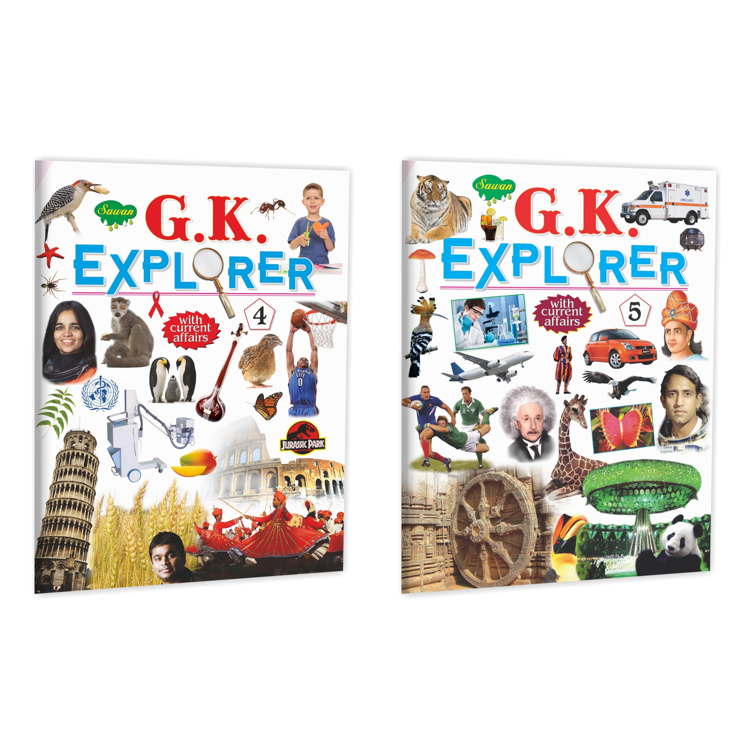 Set Of 2 Books, G.K. Explorer4 And 5