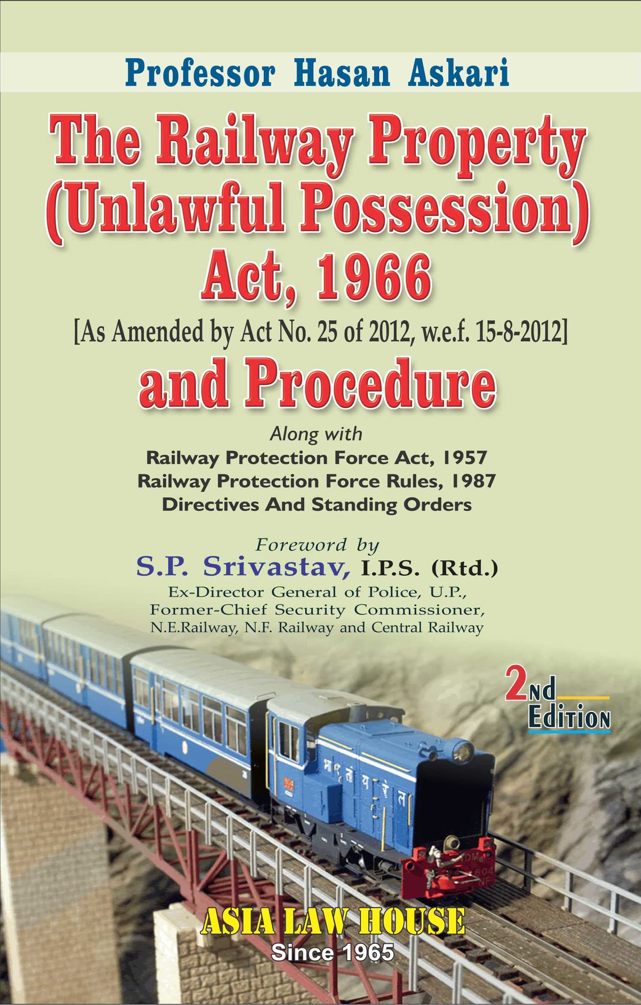 The Railway Property (Unlawful Possession) Act, 1966 And Procedure
