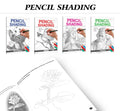 Pencil Shading  Birds, Wild Animals, Nature & Still Life and Portraits : portrait sketching for kids, nature scenes pencil shad