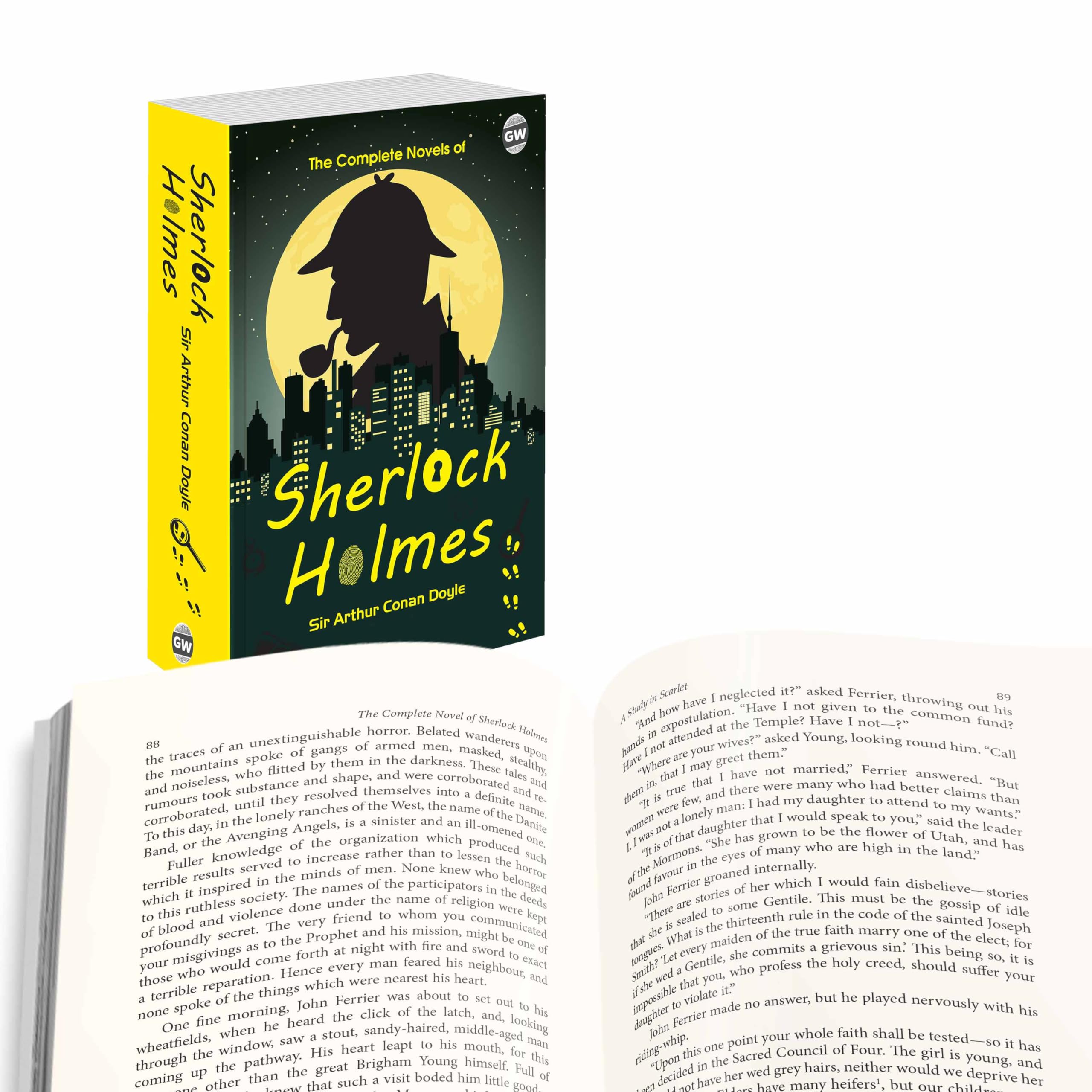 The Complete Novel of Sherlock Holmes (Paperback) : Inspirational Detective Masterpiece, AllTime Popular Mystery Guide, Legenda