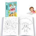 SUPER  365 Colouring Book : Book for preschoolers, Colouring book for kids, toddlers educational book, Early learners colourin
