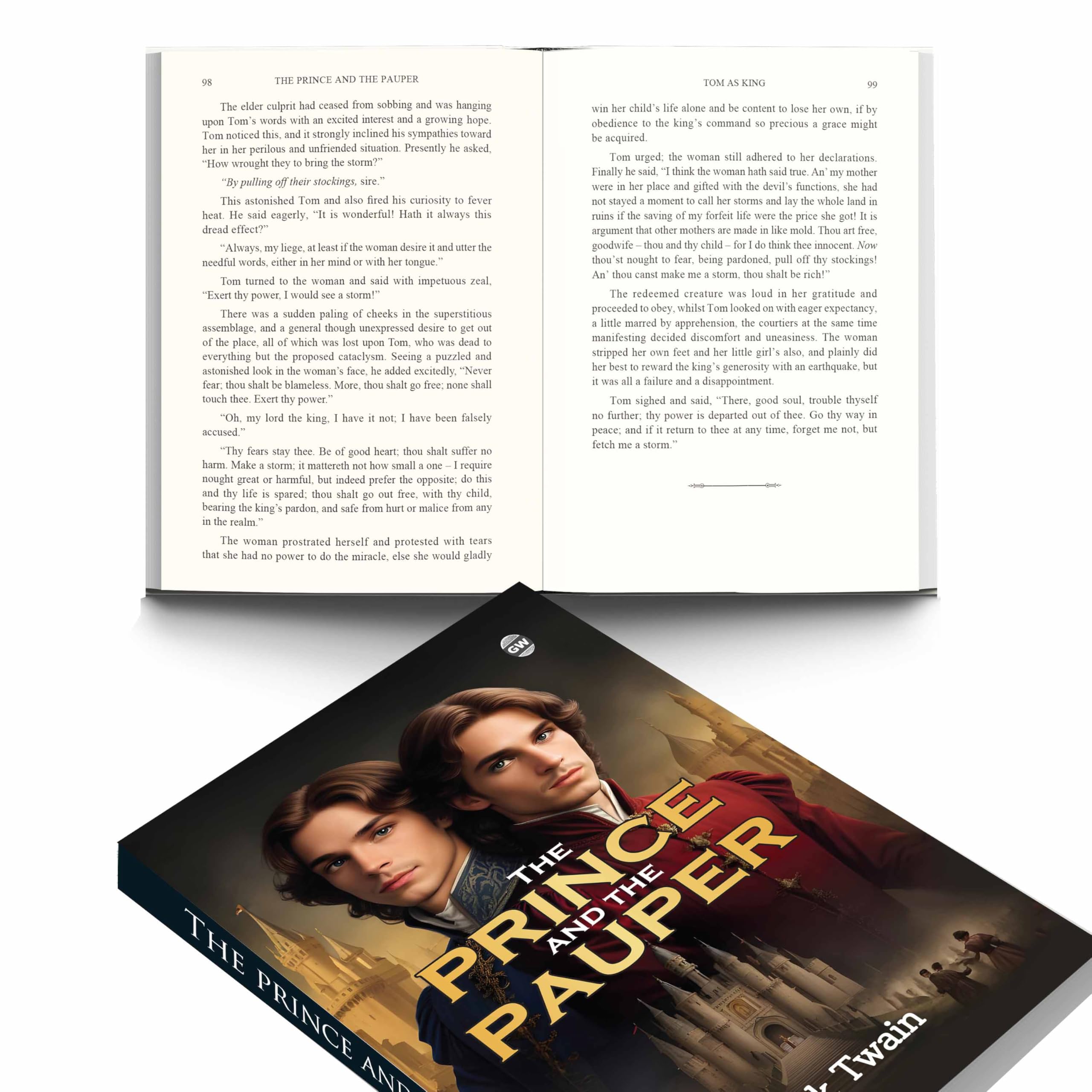 The Prince and the Pauper (Paperback) : role reversal drama, inspiring youth classic, famous palace adventure, timeless cultura