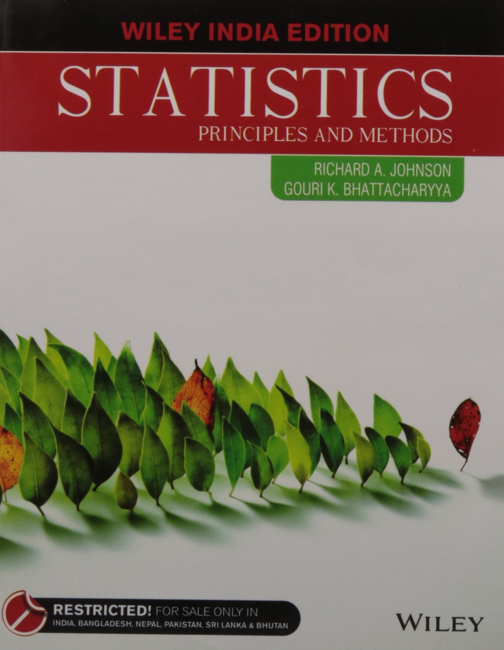Statistics: Principles and Methods