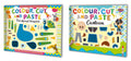 Colour, Cut And Paste Book | Pack Of 2 Books (V1)