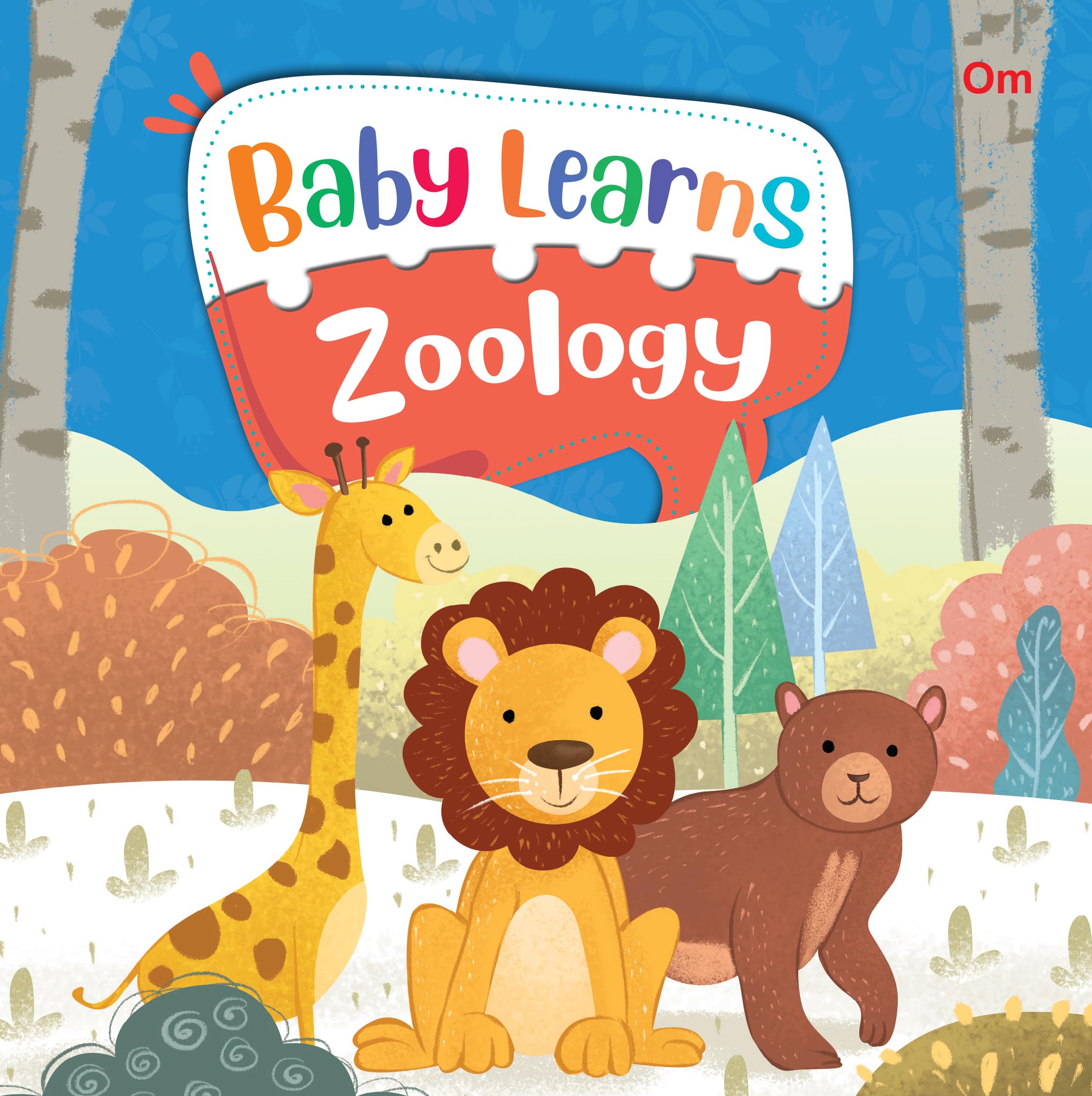 Board Book: Baby Learns Zoology  Baby Learns books for kids  Board Book for Children Age 35 Years  Early learning board book